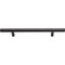 Elements 128 mm Center-to-Center Matte Black Naples Cabinet Bar Pull 206MB - alternate 5